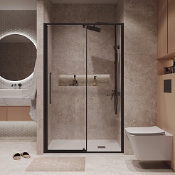 Niagara Душевая дверь в нишу Nova 120x195 NG-85-12AB – фотография-5